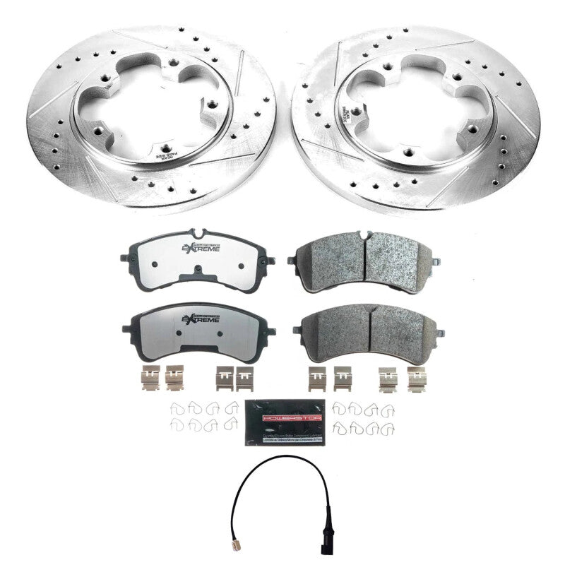 PowerStop Power Stop 2021 Ford Transit-150 Rear Z36 Truck & Tow Brake Kit