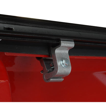 Pace Edwards Full Metal Matte Black JackRabbit Manual Retractable Tonneau Cover