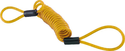 BikeMaster Bully Lock Reminder Disc Cable 4 ft. - Yellow