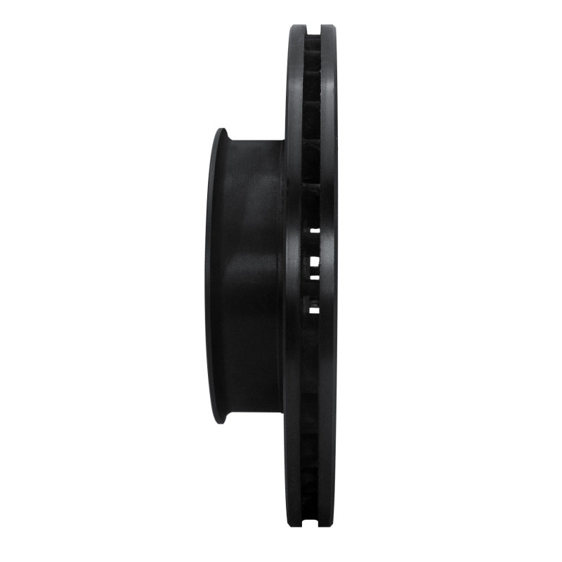 R1 Concepts R1 92-95 Volkswagen EuroVan Front Right Drilled & Slotted Black Brake Rotor