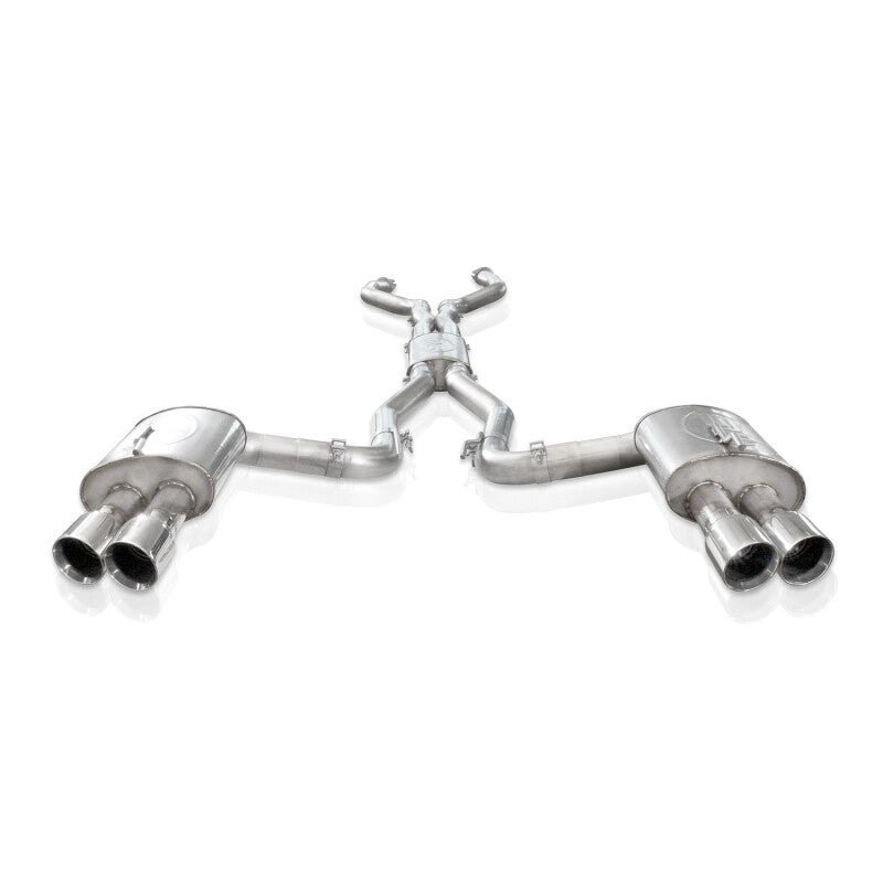 Stainless Works 2008-09 Pontiac G8 GT 3in Catback System X-Pipe Turbo Chambered Muffler 3.5in Tips