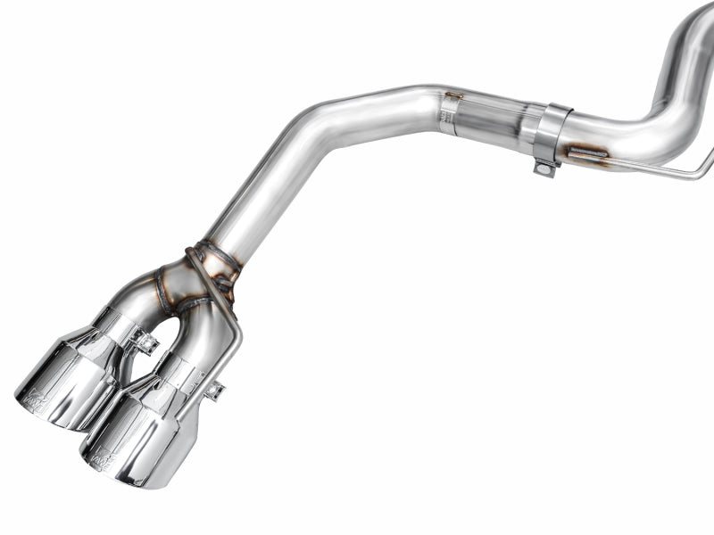 AWE Tuning AWE 2024 Ford Mustang Dark Horse S650 RWD Track Edition Cat-Back Exhaust w/ Quad Chrome Silver Tips