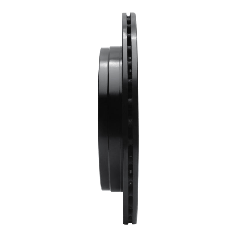 R1 Concepts R1 07-17 Buick Enclave Rear Right Drilled & Slotted Black Brake Rotor