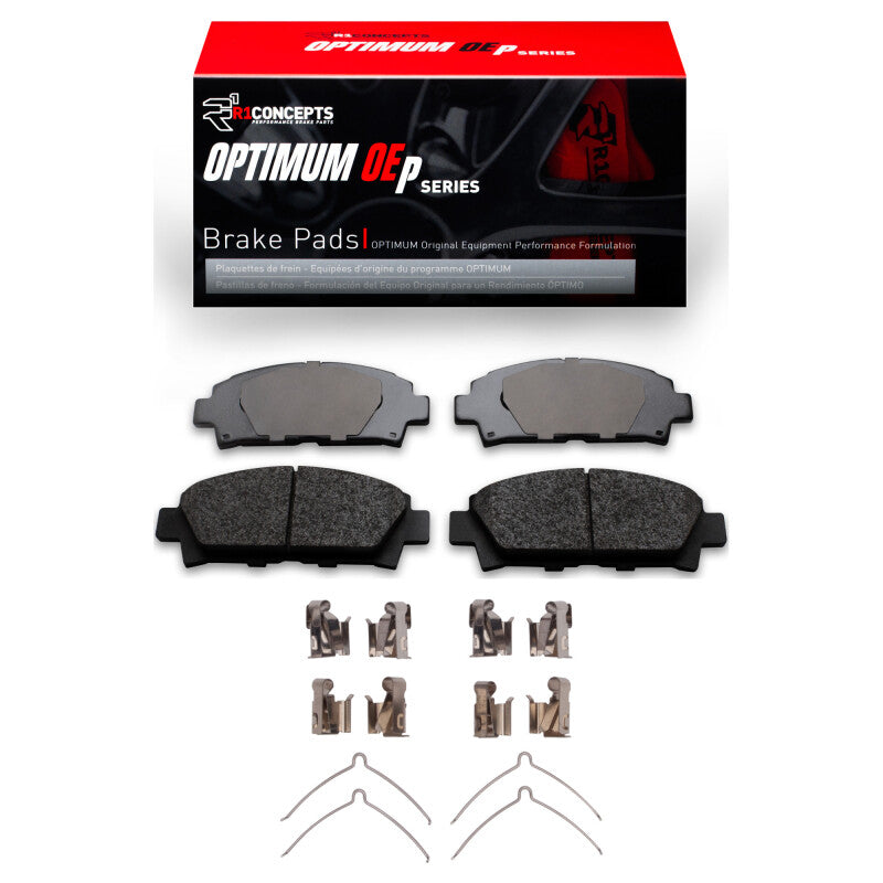 R1 Concepts R1 92-95 Toyota MR2 Front Optimum OE Pads & Hardware Kit