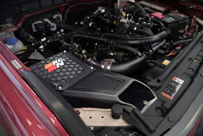 K&N Engineering K&N 21-23 Ford Bronco 2.7L V6 F/I DRYFLOW Performance Air Intake System