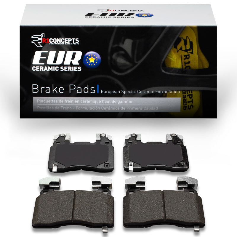 R1 Concepts R1 12-24 Tesla Model S Front Euro Ceramic Brake Pads