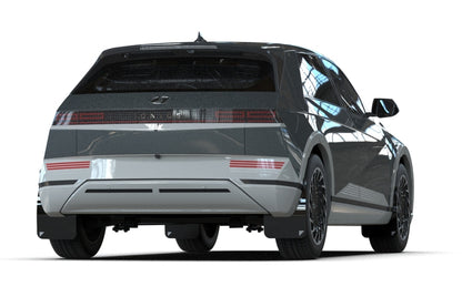 Rally Armor 25-26 Hyundai Ioniq 5 PE Black UR Mud Flap w/Silver Battery Logo
