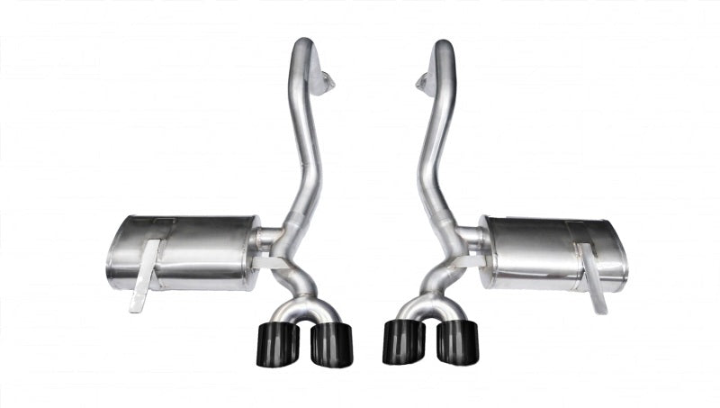 CORSA Performance Corsa 1997-2004 Chevrolet Corvette C5 Z06 5.7L V8 Black Xtreme Axle-Back Exhaust
