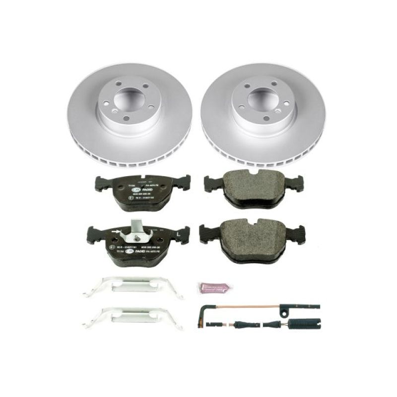 PowerStop Power Stop 01-03 BMW 530i Front Euro-Stop Brake Kit