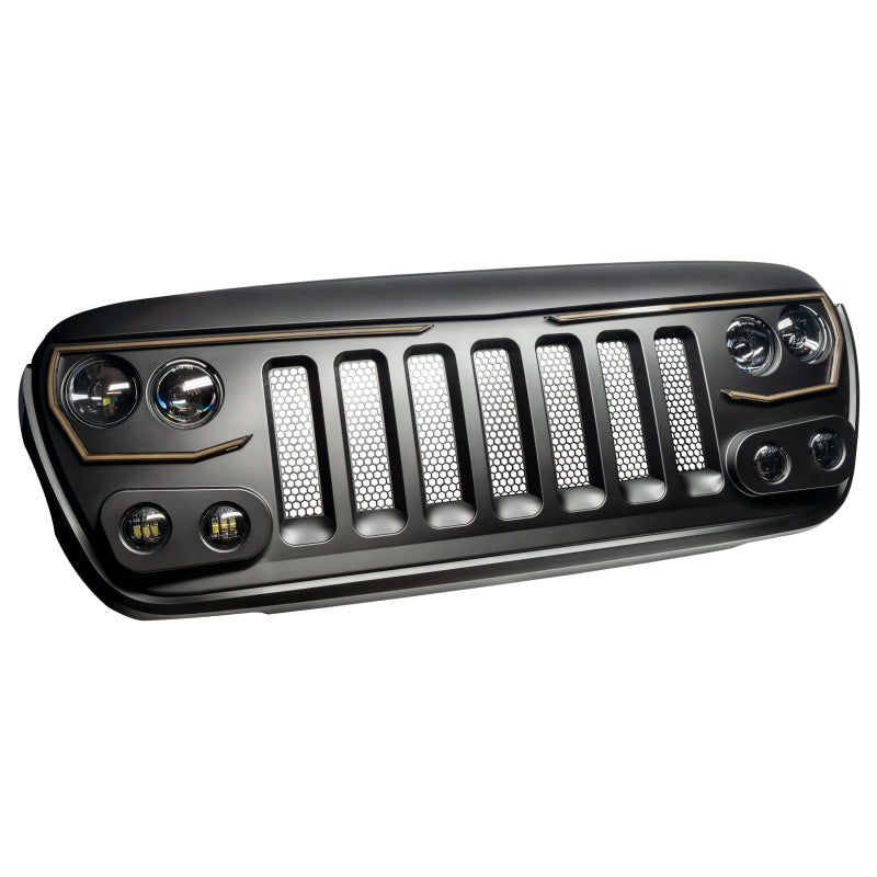ORACLE Lighting Oracle VECTOR Series Full LED Grille - Jeep Wrangler JL/JT - NA