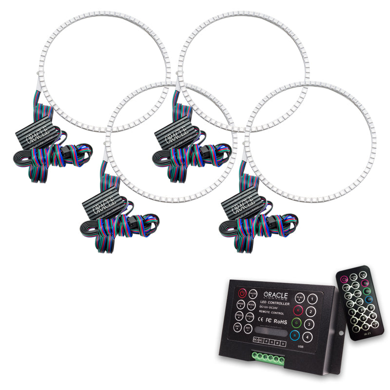 ORACLE Lighting Oracle Nissan GT-R 09-13 Halo Kit - ColorSHIFT w/ 2.0 Controller