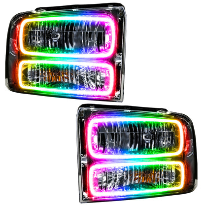 ORACLE Lighting Oracle 05 Ford Excursion SMD HL - Chrome - ColorSHIFT w/o Controller
