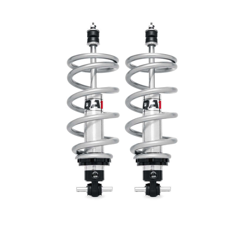 QA1 GM Pro Front Coil-Over System - Single Adj. - 10in x 350lbs/in - Flat - Aluminum