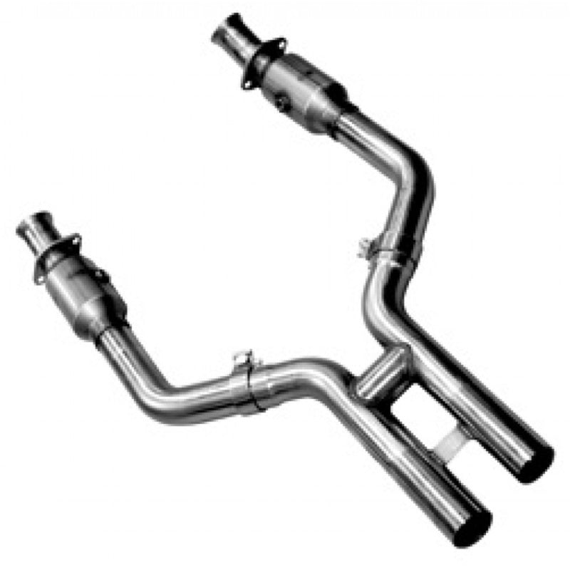 Kooks Headers Kooks 05-10 Ford Mustang GT 4.6L 3V Auto/Manual 2 1/2in x 2 1/2in OEM Cat H Pipe Kooks HDR Req