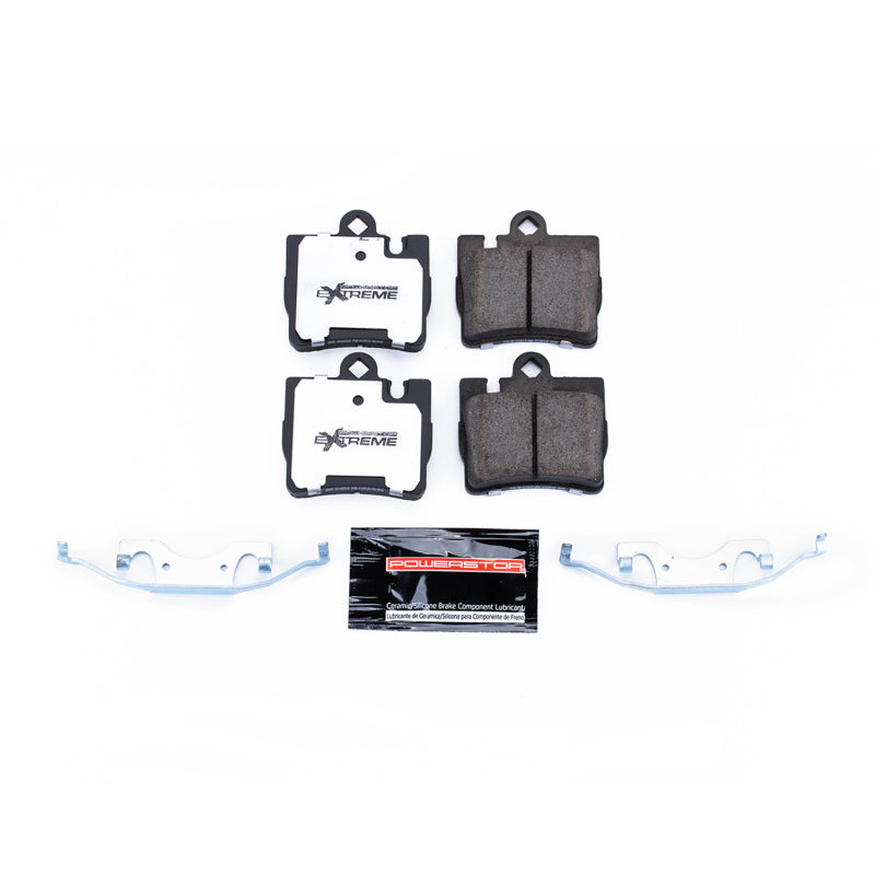 PowerStop Power Stop 01-02 Mercedes-Benz CL55 AMG Rear Z26 Extreme Street Brake Pads w/Hardware