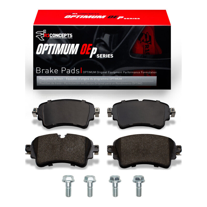 R1 Concepts R1 16-20 Audi A5 Rear Optimum OE Pads & Hardware Kit