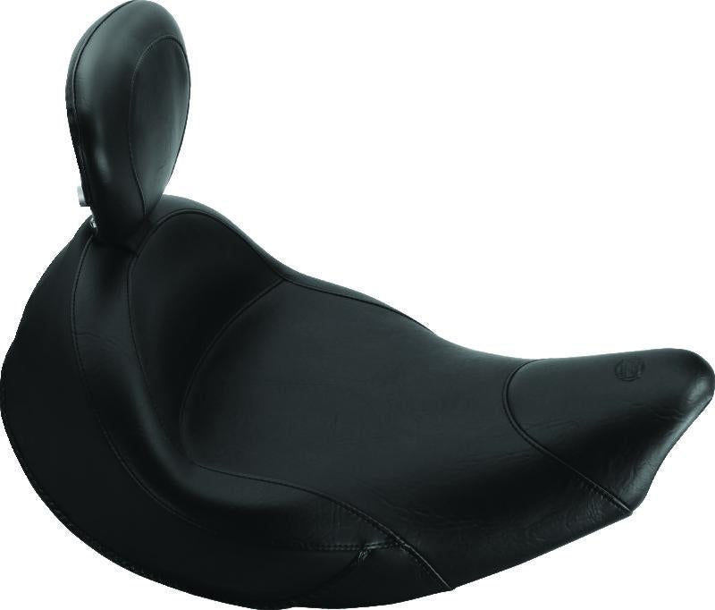 Mustang Motorcycle Mustang 99-15 Yamaha Road Star 1600/1700 DayTripper 1PC Seat - Black