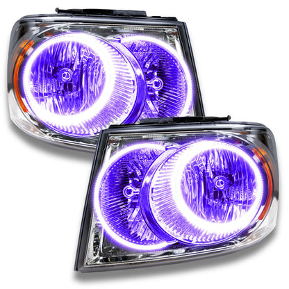 ORACLE Lighting Oracle 07-09 Dodge Durango SMD HL - Chrome - ColorSHIFT w/ 2.0 Controller