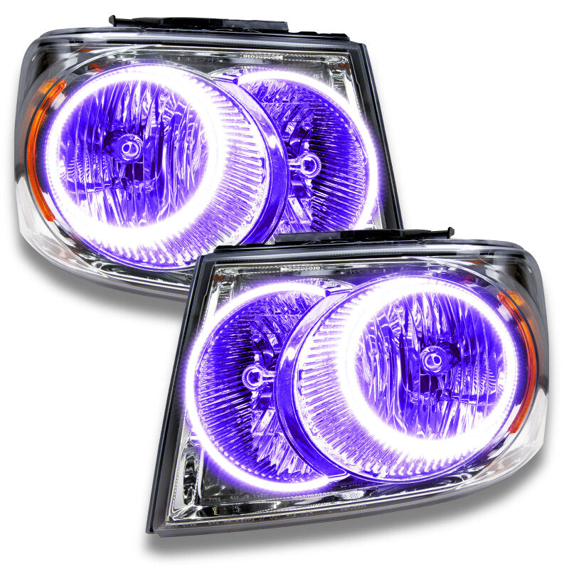 ORACLE Lighting Oracle 07-09 Dodge Durango SMD HL - Chrome - ColorSHIFT w/ Simple Controller
