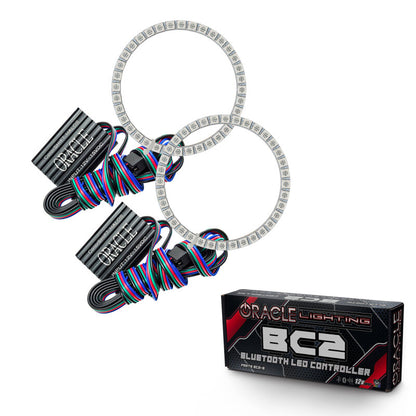 ORACLE Lighting Oracle Nissan Altima Sedan 13-15 Halo Kit - ColorSHIFT w/ BC1 Controller
