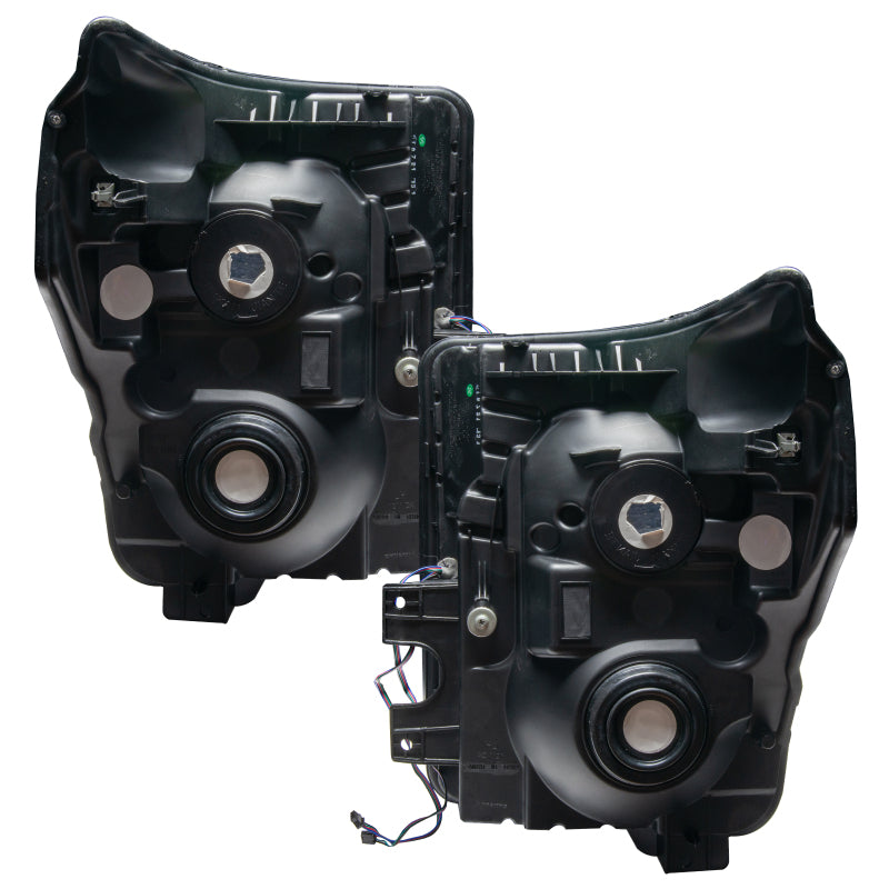ORACLE Lighting Oracle 11-16 Ford F250/350 LED HL - Black - ColorSHIFT w/ Simple Controller