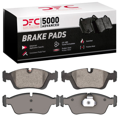 DFC 91-08 BMW 323CI Front 5000 Advanced Low Metallic Brake Pads