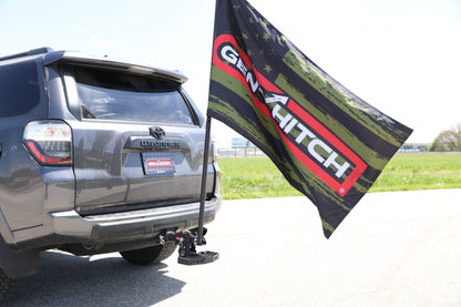 GEN-Y Hitch Gen-Y 6ft Flag Pole w/2in Receiver