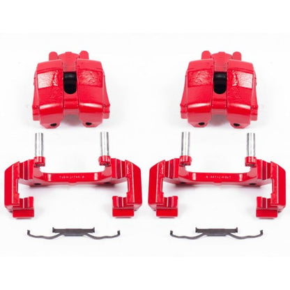 PowerStop Power Stop 09-12 Ford Escape Front Red Calipers w/Brackets - Pair
