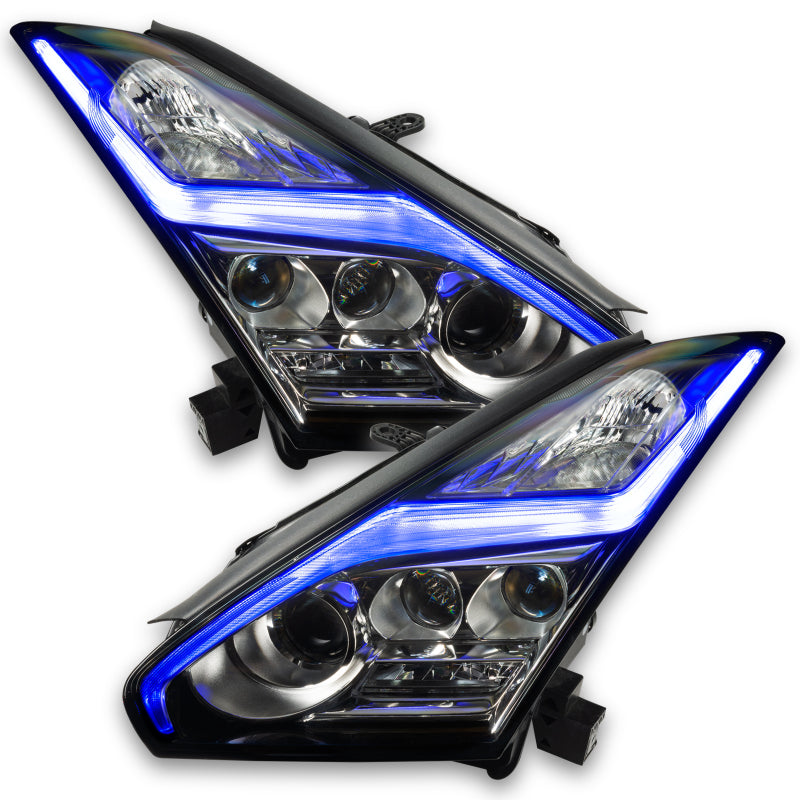 ORACLE Lighting Oracle 1521 Nissan GTR RGB+W (Lightning Bolt) Headlight DRL Upgrade Kit ColorSHIFT 2