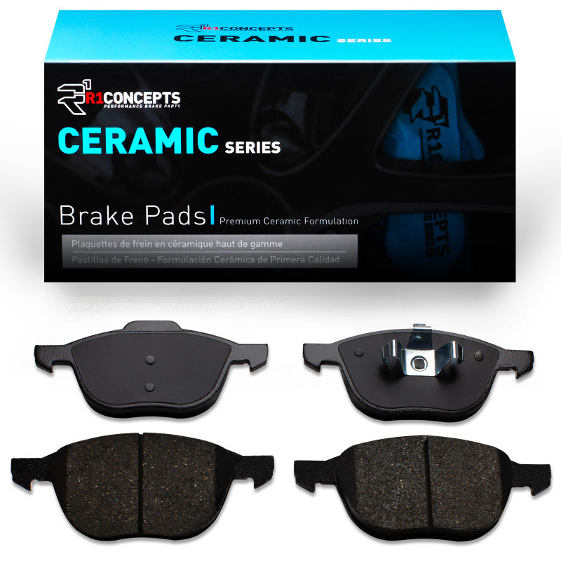 R1 Concepts R1 04-22 Ford Focus Front R1 Ceramic Brake Pads