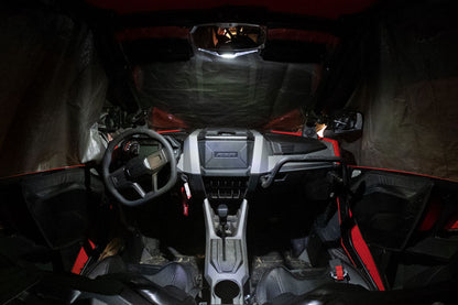 Seizmik 13+ Polaris Ranger Halo-RA LED Rear View Mirror - Pro-fit Clamp Pair