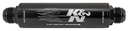 K&N Engineering K&N 2in OD x 9in L 16AN 74 Micron In-Line Fuel/Oil Filter