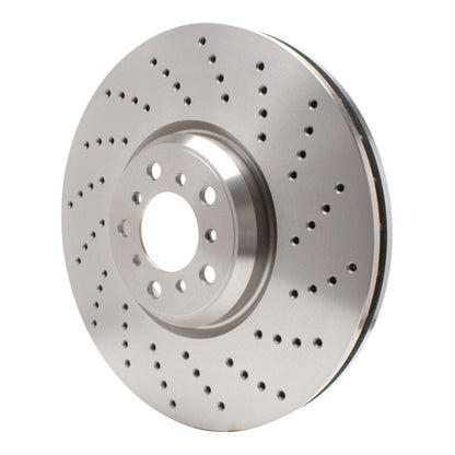 DFC 15-19 BMW X6 Right Front Drilled Brake Rotor