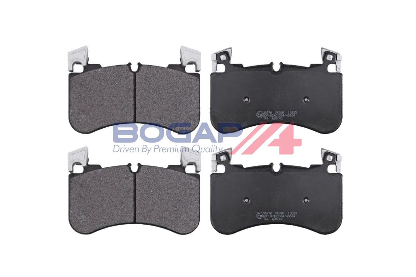 BOGAP E8210124 Brake Pad Set, Disc Brake