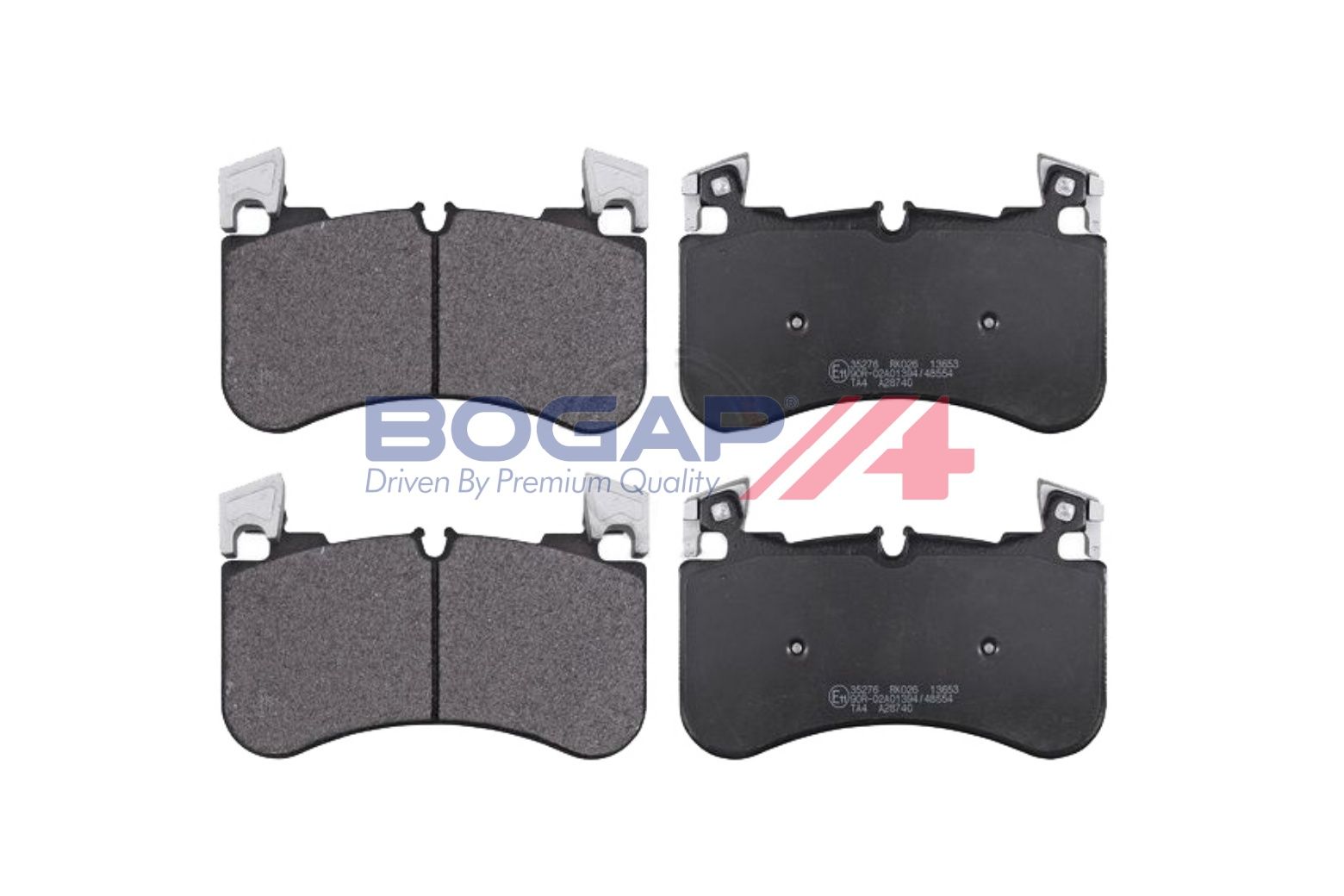 BOGAP E8210124 Brake Pad Set, Disc Brake