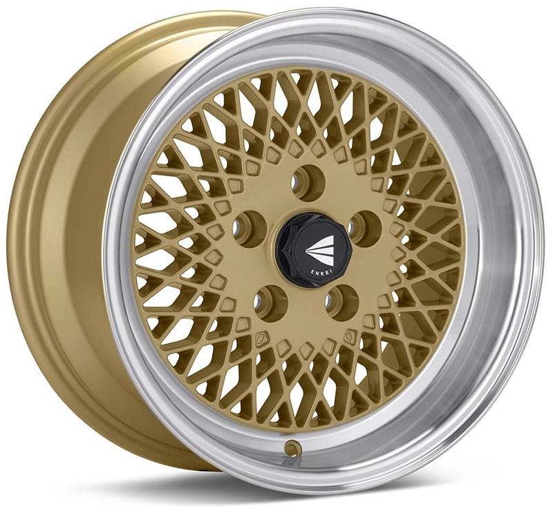Enkei92 Classic Line 15x7 38mm Offset 5x114.3 Bolt Pattern Gold Wheel  *S/O Minimum Order 40pcs.*