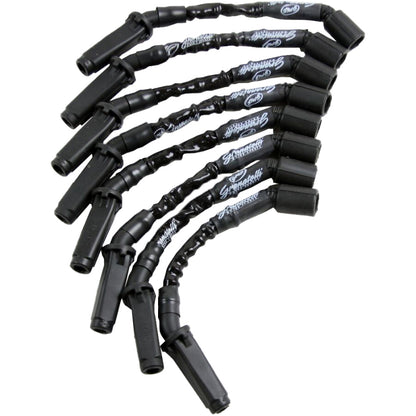 Granatelli Motor Sports Granatelli 99-23 GM LS2/LS3/LSA/LS7/LS9 Hi-Perf Coil-Near-Plug Wire Conn Kit w/Blk Jacket