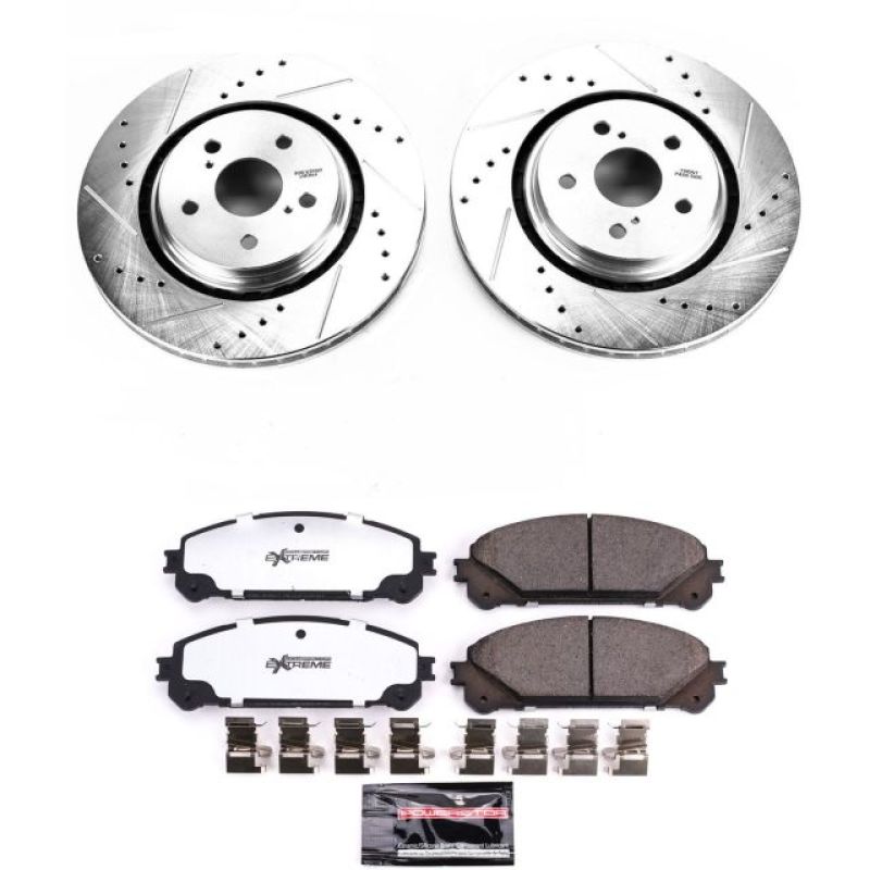 PowerStop Power Stop 16-18 Lexus RX350 Front Z36 Truck & Tow Brake Kit
