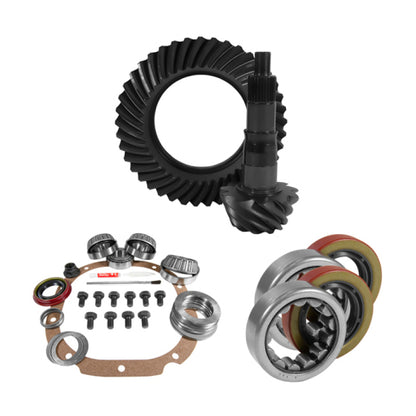 Yukon Gear & Axle USA Standard Gear & Install Kit for 8.8in Ford with 3.55 Rear Ring & Pinion