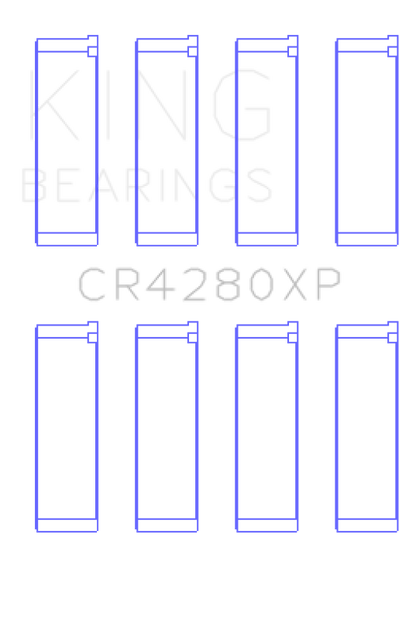 King Engine Bearings Subaru WRX/STi EJ20/EJ22/EJ25 48mm Rod (Size +0.25) Performance Rod Bearing Set