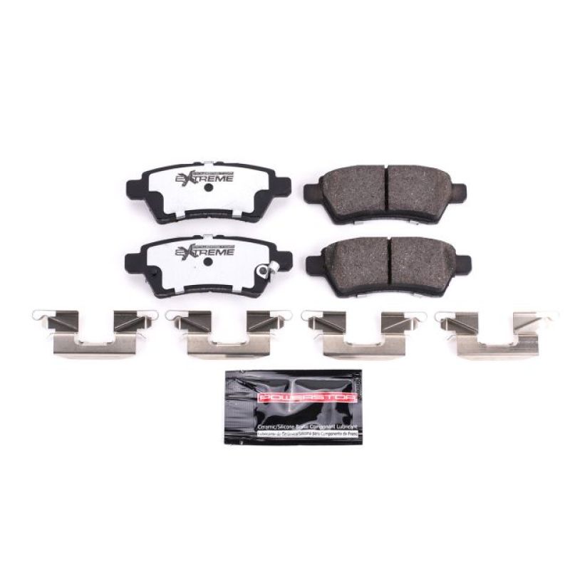 PowerStop Power Stop 05-12 Nissan Pathfinder Rear Z36 Truck & Tow Brake Pads w/Hardware