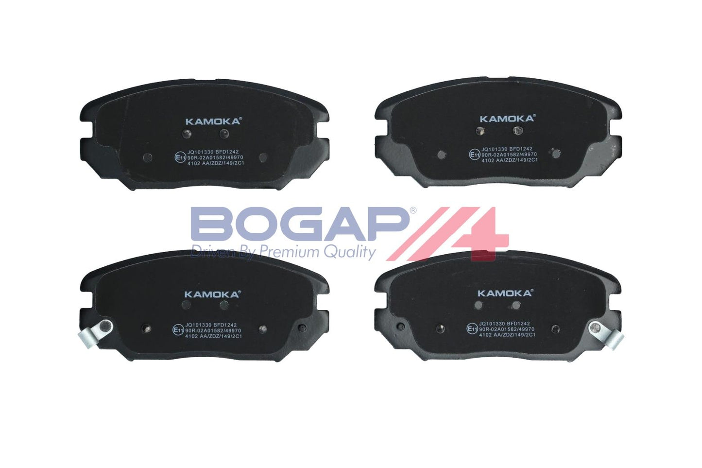 BOGAP Y8210211 Brake Pad Set, Disc Brake
