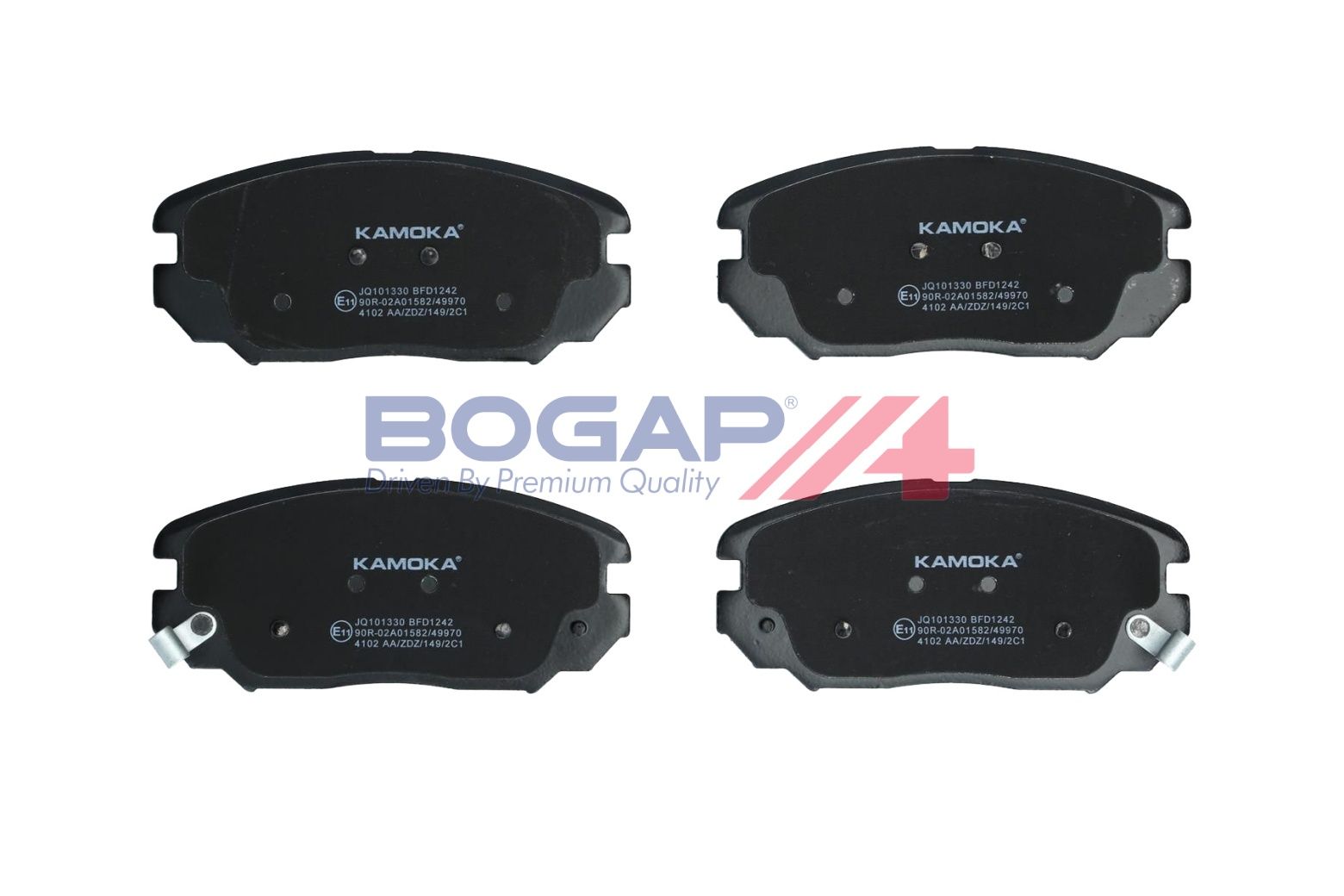 BOGAP Y8210211 Brake Pad Set, Disc Brake