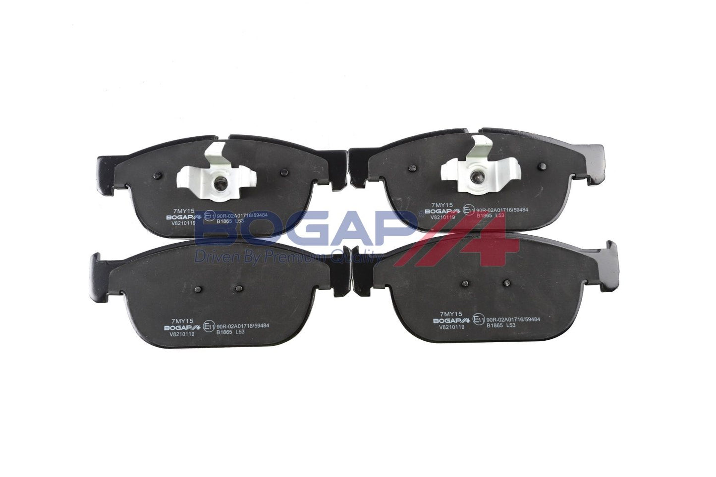 BOGAP V8210119 Brake Pad Set, Disc Brake