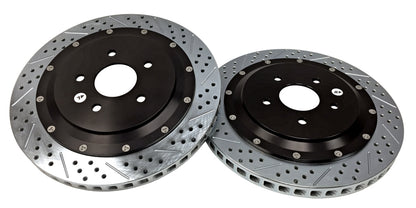 Baer Brakes 04-09 Cadillac XLR Eradispeed+ Rear SDZ 2-Piece Performance Brake Rotors