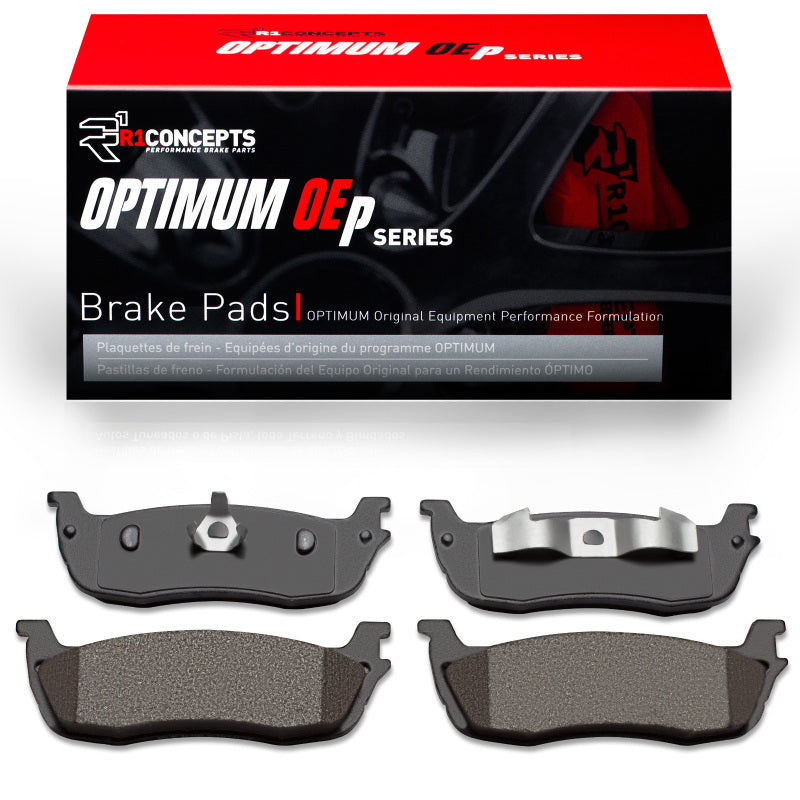 R1 Concepts R1 97-11 Ford F-250 4WD (Excl Super Duty) Rear R1 Optimum OE Brake Pads