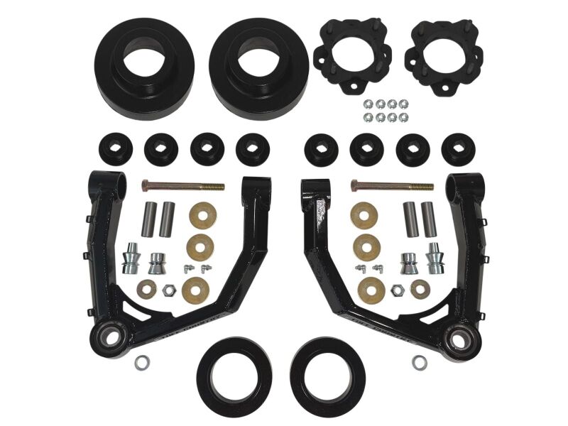 Tuff Country 2022+ Toyota Tundra / 2023+ Sequoia 3in Lift w/ Boxed Uni-Ball Control Arms (No Shocks)