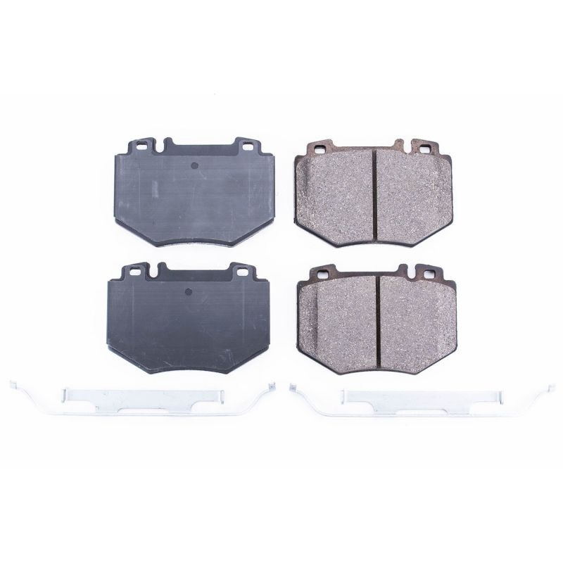 PowerStop Power Stop 05-06 Mercedes-Benz S500 Front Z17 Evo Ceramic Brake Pad w/Hardware