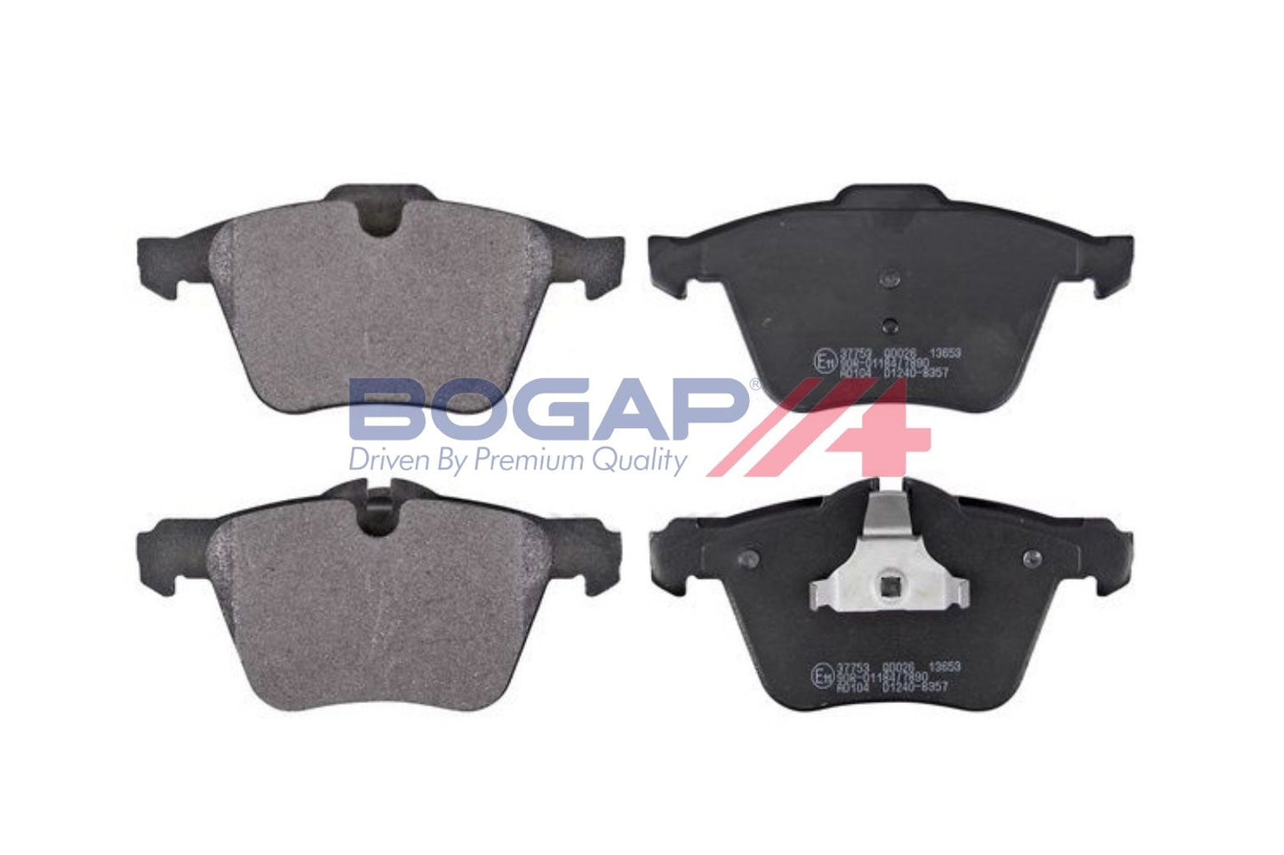 BOGAP J8210104 Brake Pad Set, Disc Brake