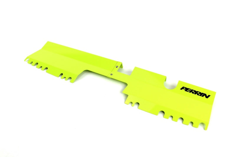 Perrin Performance PERRIN 15-21 Subaru WRX/STI Radiator Shroud (Without OEM Intake Scoop) - Neon Yellow